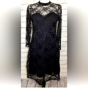 Elegant black dress DIVIDED brand SIZE 12 from USA EXCELLENT CONDITION